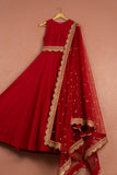 RED ANARKALI SET