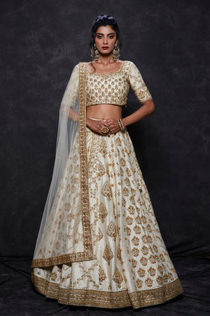 Indian Designer Lehenga Anisha Shetty  Fabilicious Fashion – Tagged Ivory