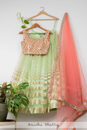 Indian Designer Lehenga Anisha Shetty  Fabilicious Fashion – Tagged Ivory